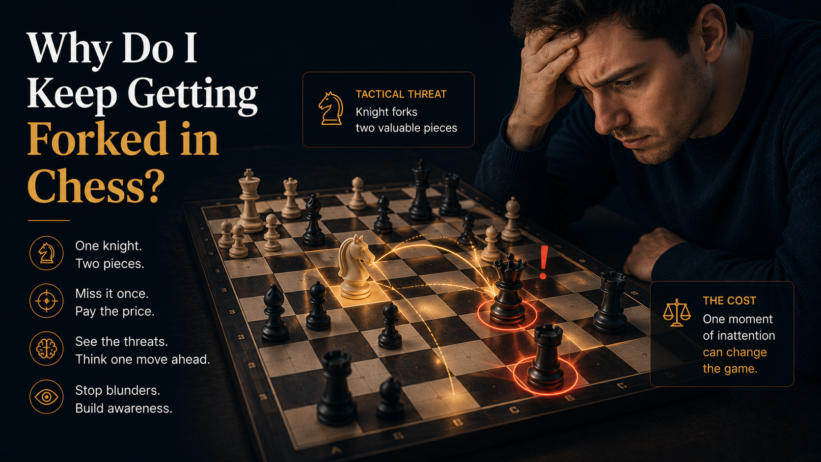Why Do I Keep Getting Forked in Chess?